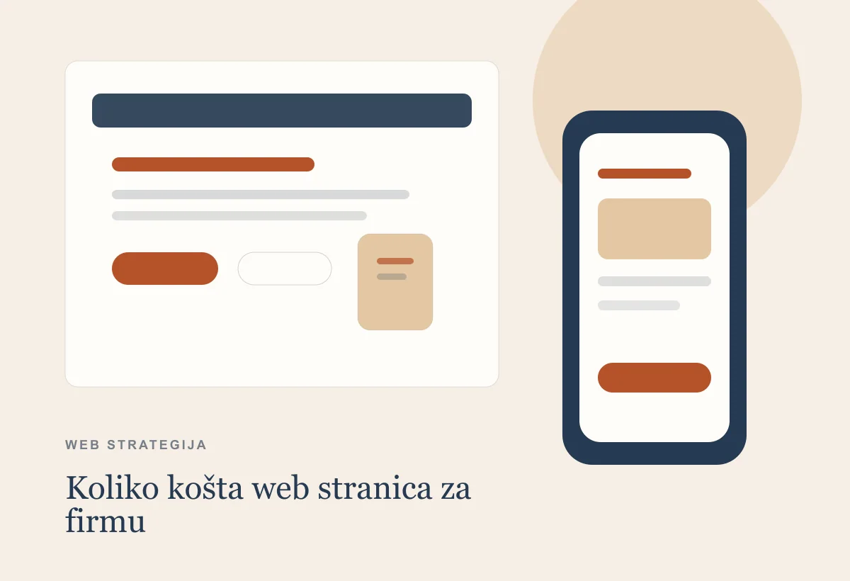 Plan weba koji donosi upite
