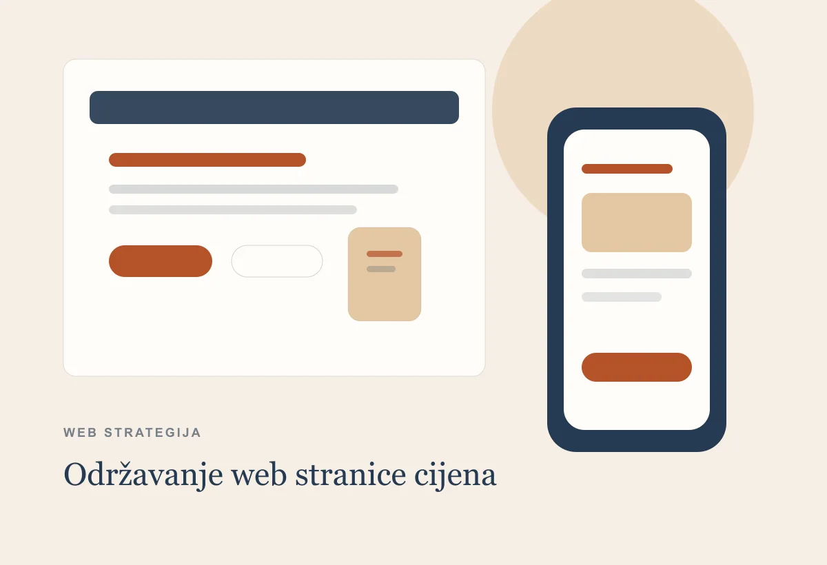 Plan weba koji donosi upite
